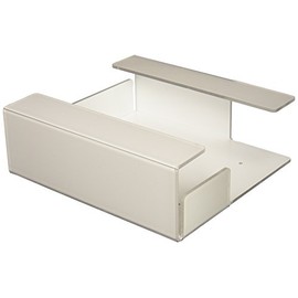 Zing Green Products 7224 Recycled Plastic Universal Mount Double Box Glove Dispenser, White, 10.5" Length, 12" Width, 4" Height