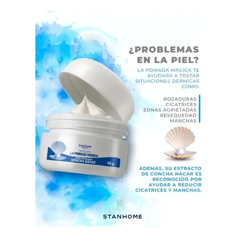 Pomada Magica Crema Reparadora Concha Nacar Stanhome