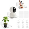 AYESY Floating Shelves for Wall,3 Pack Transparent Acrylic Shelf with