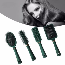 TORMUND Hair Scalp Massage Comb Hairbrush Wet Curly Hair Brush Paddle Hair Brush Comb Set for Women and Men 4 Pcs Wet Hair Brushes for long Hair No Tangle Hair Brush for Curly or Straight Hair