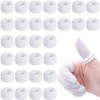 Finger Bandages 30pcs Bobs Thumb Bandage Finger Bandage Tubular White