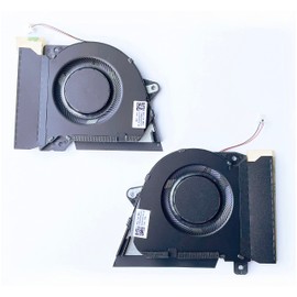 Fleshy Leaf New CPU+GPU Cooling Fan Replacement for ASUS Rog Zephyrus G14 GA401Q GA401QC GA401QE GA401QH GA401QM GA401IHR GA401QEC-K2064T Series DFSCK221151818 FNNX DFSCK22D05883K FNNW