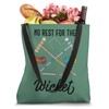 No Rest for the Wicket Funny Croquet Game Graphic Tote