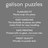 Galison Jonathan Adler Bargello 1000 Piece Panoramic Puzzle from 39"