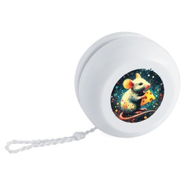 Azeeda 'Mouse With Cheese' Retro Style Yo-Yo (YY00041818)