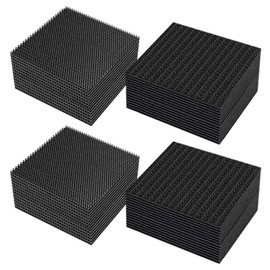 30 Pairs Rug Gripper For Carpeted Floor, Rug to Carpet Gripper, Anti-Slip Reusable Stickers 5 cm×5 cm for Hardwood, Laminate & Tile