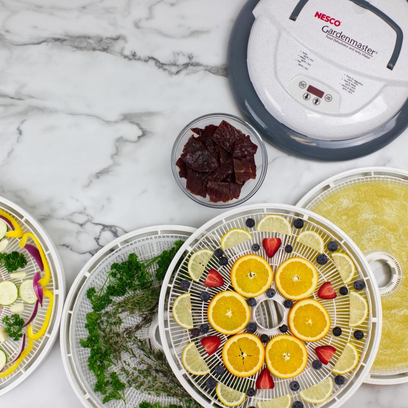 NESCO Gardenmaster Digital Pro Food dehydrator, 4 Trays, White
