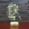 SUPERHONGJIHAO Night Light for Children, 3D Rugby Sports LED Lamp