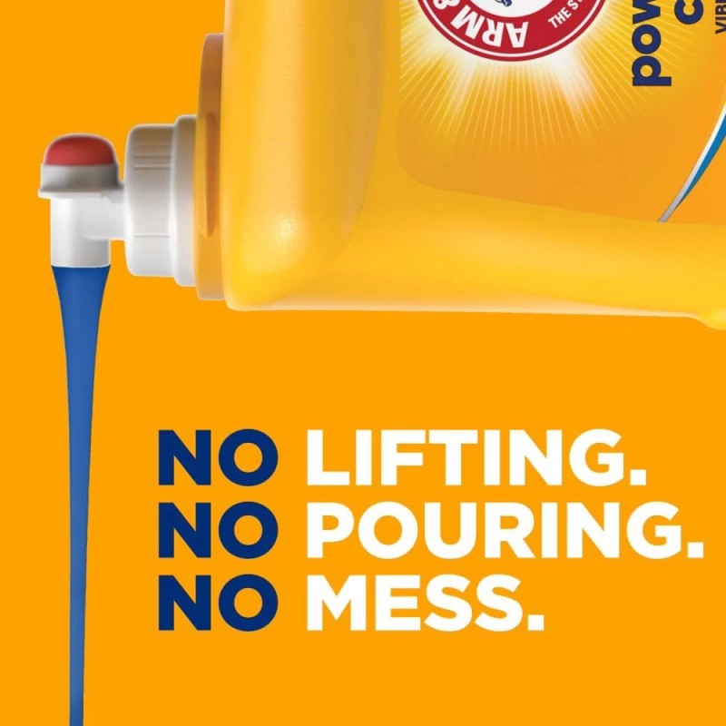 Arm & Hammer Clean Burst, 170 Loads Liquid Laundry Detergent,