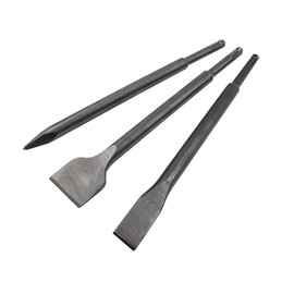 Faithfull SDS-plus Concrete & Masonry Chisel Set Flat, Pointed & Spade Chisel