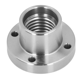 Lathe Faceplate with Extended Spindle, Alloy Steel Wood Face Plate 2 Inch for 1 Inch X 8 TPI Spindle, Compatible Fit, Easy to Install, Practical Woodworking Tool