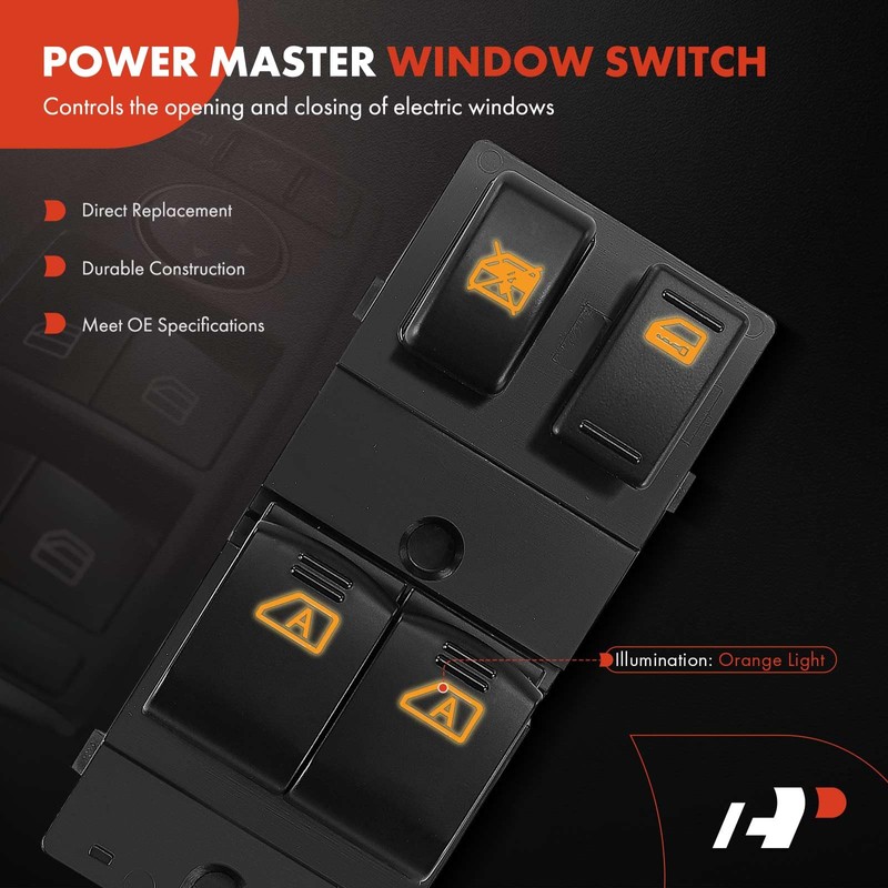 A-Premium Master Power Window Switch Compatible with Infiniti Q60 2014-2015