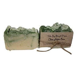 Suds By Stacy and More Crisp Anjou Pear Homemade Soap Bars (Two 4 oz bars) cold processed with fragrance oils