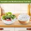 Wbgraceful 4Pcs Bowl Covers, Bread Proofing Cover with 3-4 Inch
