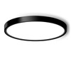 LED Flush Mount Ceiling Light Fixture, 9inch Modern Black Light,