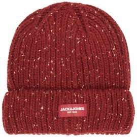 JACK & JONES Men's Knitted Hat, Cabernet