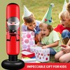Inflatable Punching Bag,160cm Inflatable Kids Punching Bag Karate Gifts for