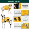 Kuoser Dog Life Jacket High Flotation, Reflective Dog Life Vest