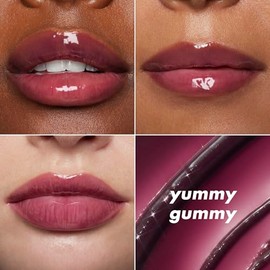 e.l.f. Cosmetics Glow Reviver Bálsamo Labial Yummy Gummy Morado Jugoso  Hidrata Intensamente los Labios con Color y Brillo Jugoso de Larga Duración,  