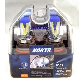 Nokya Cosmic White 9007 Car Headlight Bulb (Stage 2).
