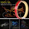 Reflective Tape, Car Warning Sticker PVC Universal Durable for Bicycle