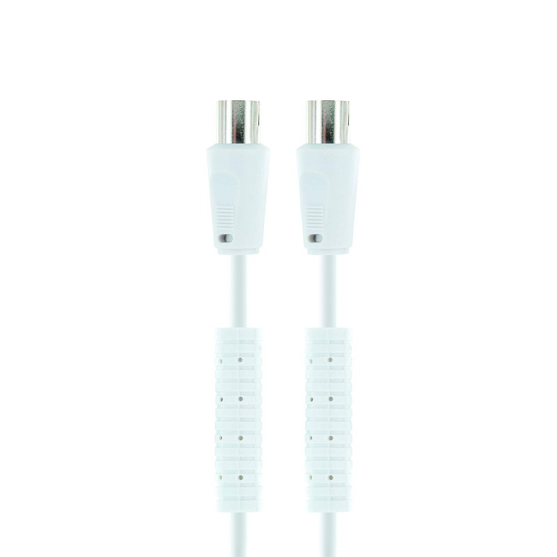 Schwaiger KVKF50 532 Antenna Cable 90dB Ferrite 5 m White