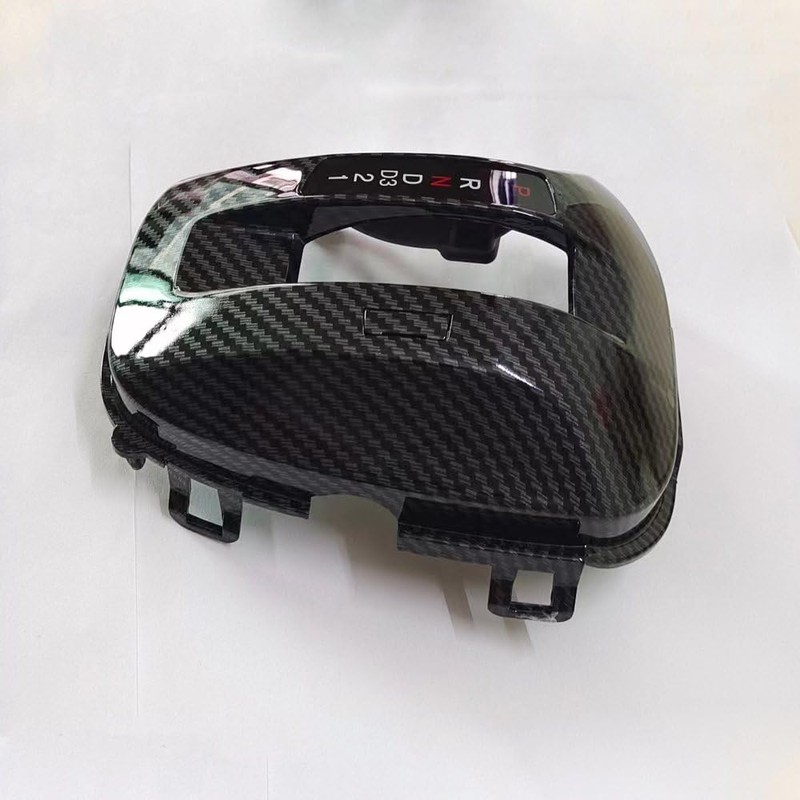 AEETUED Carbon Fiber Style Interior Accessories Replacement Gear Box Trims