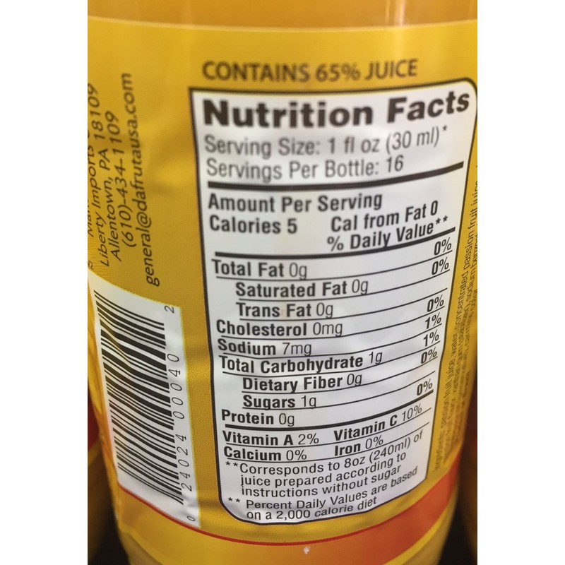 Dafruta Variety 3 Pack - Passion Fruit, Mango, and Cashew