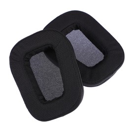 Gatuida Black Mesh Earphone Covers Compatible G633/g933 Premium Ear Pads Replaceable Comfortable Fit