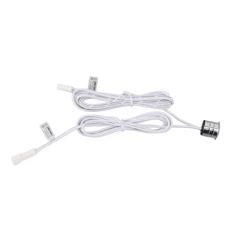 Blue LED Touch Switch Embedded Installation Heat Dissipation Touch Switch