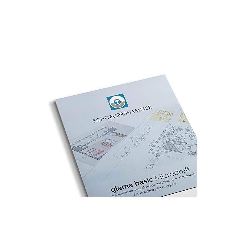 Schoellershammer Glama Basic A4 72gsm High Tracing Paper 50 Sheets