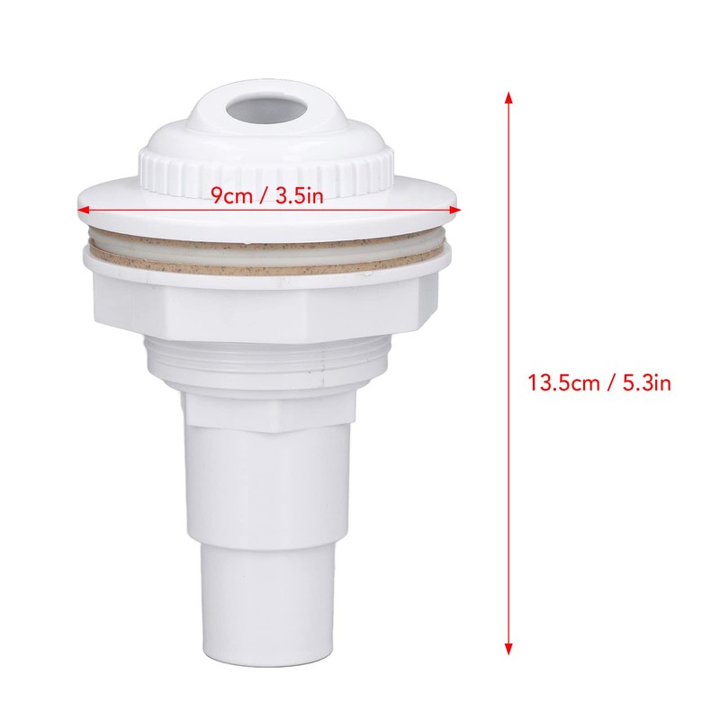 Complete Return Outlet Jet Fitting for Above Ground Swimming Pool
