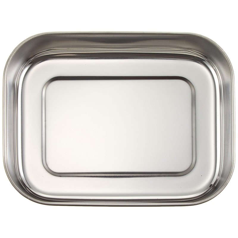 Sudokyo SUS430 18-0 Stainless Steel Square Freezer, Large