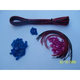 Unbranded 50' DCC Buss Wiring System 14ga Buss & 18ga Track feeder wires