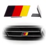 Set of 3D Emblem Grille Badge, Compatible with Car Front