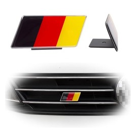 Set of 3D Emblem Grille Badge, Compatible with Car Front Grill Bumper Decoration
