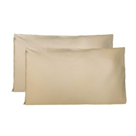 Cushion Cover 50 x 70 cm, Set of 2 - 100% Cotton, Super Soft Premium Jersey Pillowcase, Simple and Elegant in Design, Made in Italy - Dove Grey