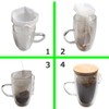 2 Pack Cold Brew Coffee Bag,120 Micro Food Grade Nylon