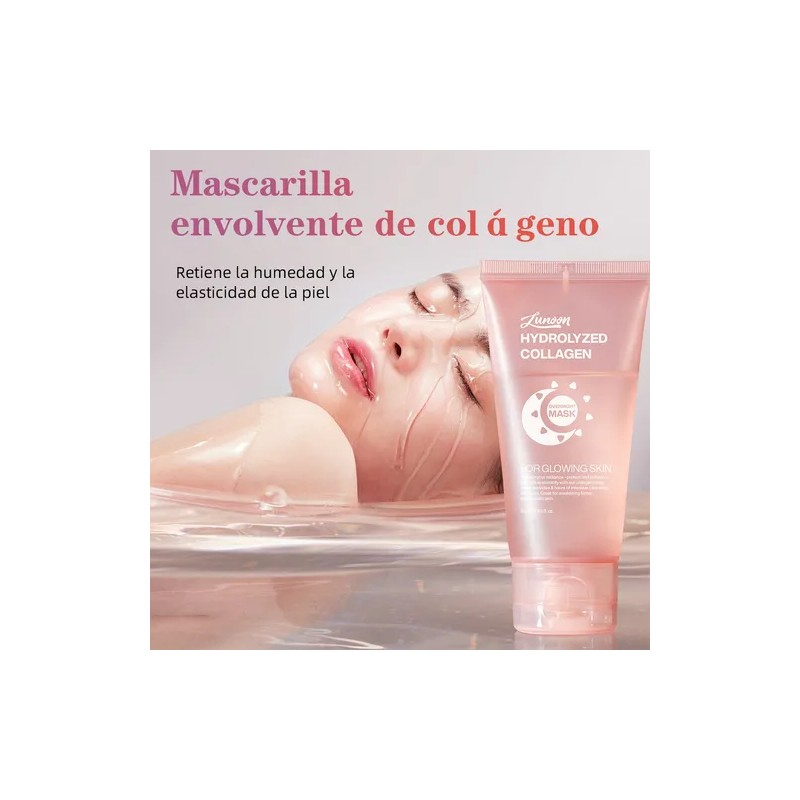 Mascarilla De Colágeno Despegable Con Hialurónico Hidratació