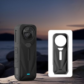 Funda protectora para cámara deportiva Insta 360 X5, funda de silicona a prueba de caídas, accesorios para cámara deportiva Insta 360 X5