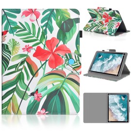 KATUMO Universal Case for All 10 inch Tablet,Cover for 10.1 inch Tab, Travel Portable Protective Folio Leather Stand Shell for All Kinds of 9.6-10.5 inch Android/iOS/Windows Tablet