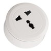 13A Power Track Socket Multifunctional White Round Surface Mounted Movable