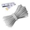 HEMYLU Elastic Cord 1/8 Inch (3MM) x 17FT, White Elastic