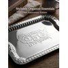 4 Pack America 250th Anniversary 1776-2026 Silver Serving Trays with