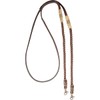 Cashel Company Adjustable Leather and Braided Rope Reins with Rawhide