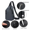 URZOP Waterproof Sling Bag Crossbody Backpack for Men Women Sling