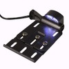 AQIMY Motorcycle LED Light License Plate Frames Side Mount License