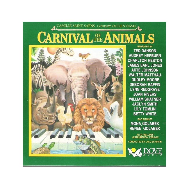Carnival of the Animals (Narrated & Instrumental Version) by Dove Audio [Audio CD]