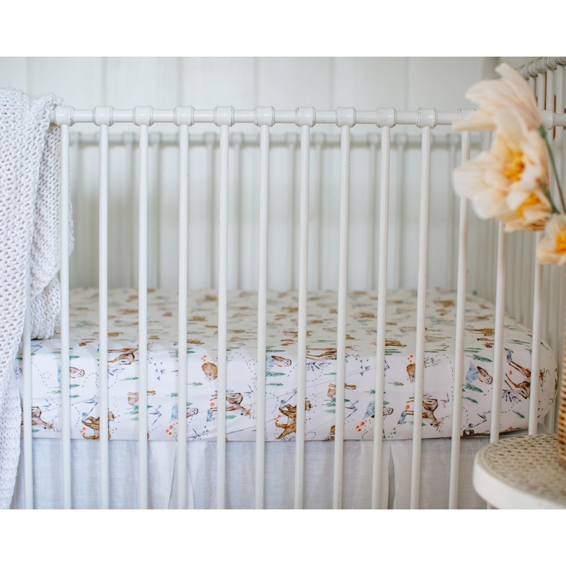 Sorrel + Fern 2-Pack Crib Sheet for Standard Crib Mattress