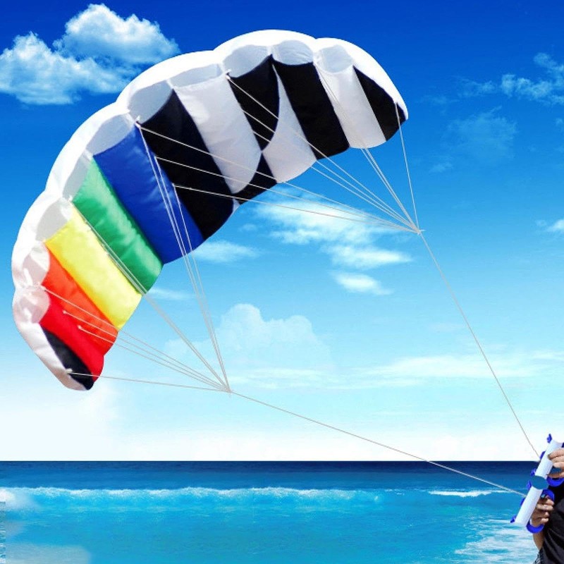 Harilla Line Kite Einstiegsniveau Großer Parafoil Drachen für Park Outdoor